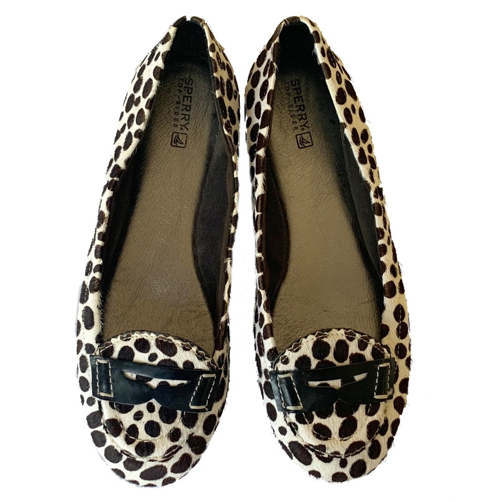 Sperry - Cheetah Print Flats Loafers